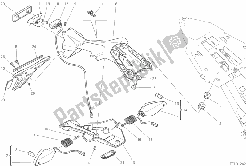 Wszystkie części do Uchwyt Na Talerze Ducati Supersport S Brasil 937 2019
